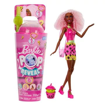 Barbie: Slime Reveal Bubi buli Rózsaszín baba - Mattel