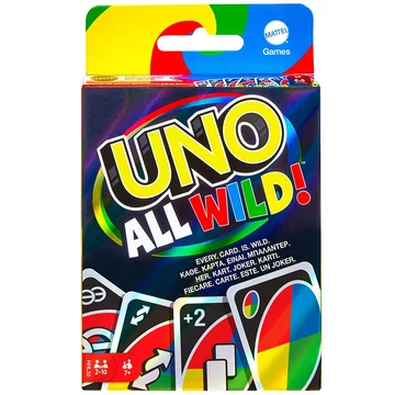 UNO: All Wild! - őrület kártyajáték - Mattel