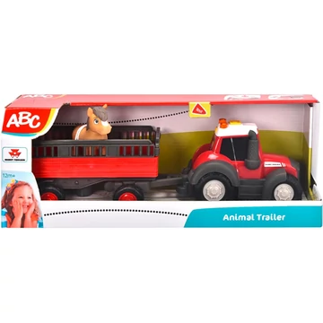 ABC Massey állatszállító traktor lóval - Simba Toys