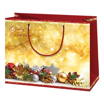 Cardex: "Boldog Karácsonyt!" közepes ajándéktáska 17x10x23cm