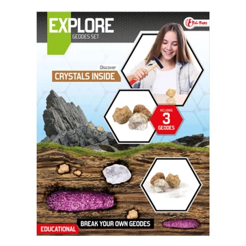 Explore tudomány és felfedezés: Geodák régész szett