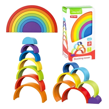 Little Stars: Szivárványos rakosgató játék