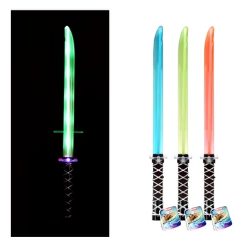 Világító szamuráj kard többféle változatban 1db