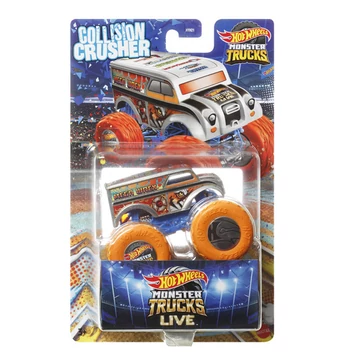Hot Wheels Monster Trucks: Live kisautó 1/64 - Mattel