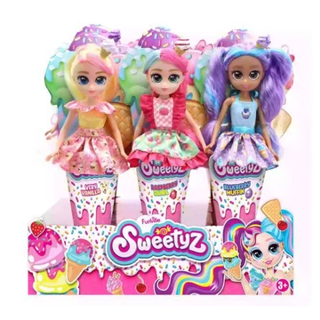 Funville: Cukorfalat illatos Tölcsérbaba többféle változatban 30cm 1db