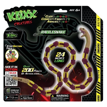 Klixx Creaturez: Csörgőkígyó többféle változatban