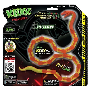 Klixx Creaturez: Piton kígyó többféle változatban