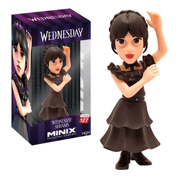 MINIX - Wednesday Adams prémium karakter figura báli ruhában 12cm