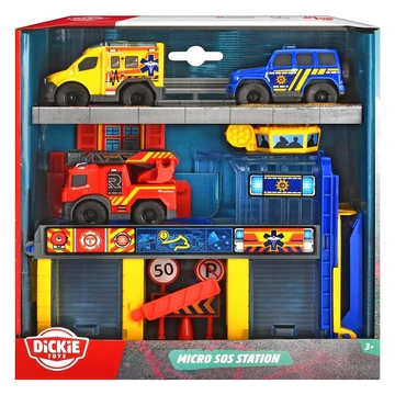 Micro SOS Station szett - Dickie Toys
