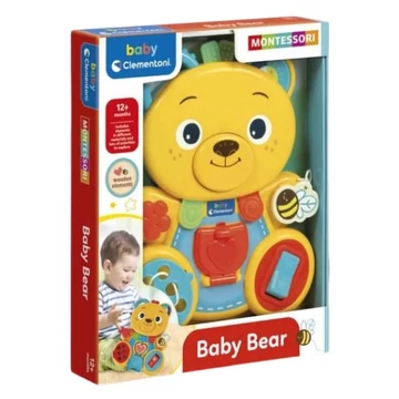 Clementoni Baby: Bébi Mackó Montessori babafoglalkoztató