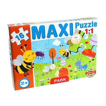 Maxi puzzle a rét állataival - D-Toys