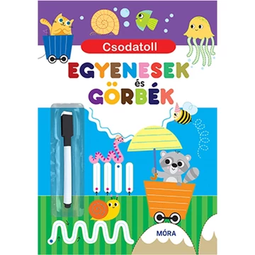 Móra: Csodatoll - Egyenesek és görbék interaktív foglalkoztatókönyv