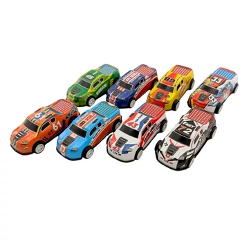 Játék fém autók 6 db-os kiszerelésben többféle változatban 47287