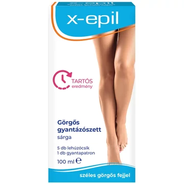 X-Epil görgős gyantázószett normál bőrre 100ml