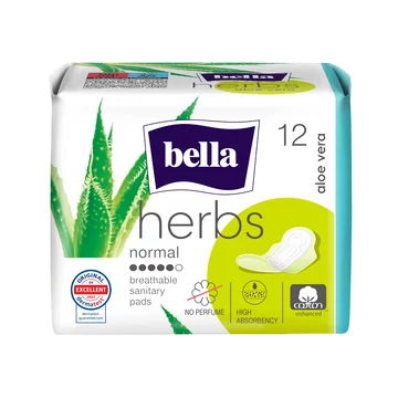 Bella aloe vera herbs egészségügyi betét 12db