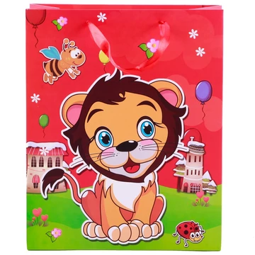 Állatos ajándéktasak többféle változatban 26x32x10,5cm 71652