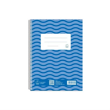 SPIRÁLFÜZET A/5 80LAPOS VONALAS