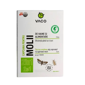 Vaco 2IN1 élelmiszer és ruhamoly csapda 2db