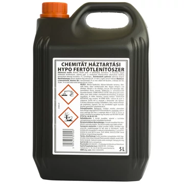Chemitat háztartási hypo 5L - csak egyedi szállítással vagy személyes átvétellel