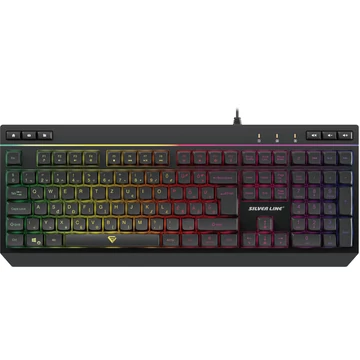 Silverline KB942 gamer billentyűzet RGB magyar nyelvű - SIKB942