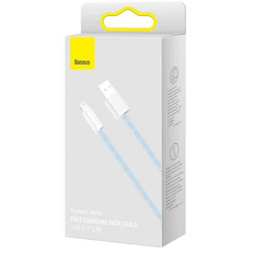 Baseus Dynamic Series USB-A Lightning gyorstöltő kábel CALD000403 2.4A 1m kék - BAS602031