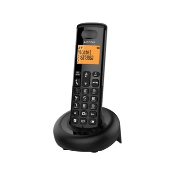 Alcatel E160 dect telefon fekete - ALC426687