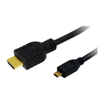 Logilink átalakító kábel HDMI (A típus) - Micro HDMI (D típus), 1.5m - CH0031