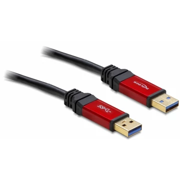 Delock USB 3.0-A apa / apa kábel, 5 m prémium kábel - 82747