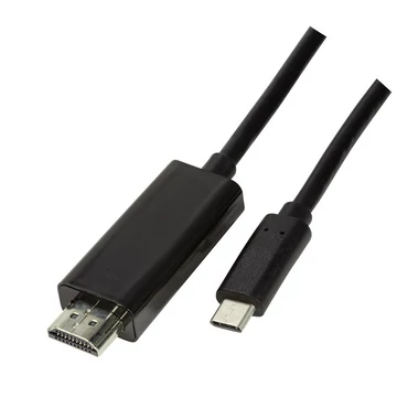 Logilink USB 3.2 Gen 1x1 USB-C M és HDMI 2.0 közötti kábel, 1,8m - UA0329