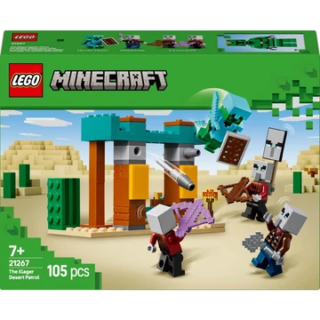 LEGO® Minecraft: Illagerek őrjárata a sivatagban (21267)