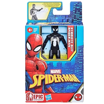 Marvel: Spider-Man - Symbiote Suit Fekete Pókember akciófigura 10 cm - Hasbro