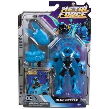 DC Metal Force Blue Beetle játékfigura felszereléssel - Spin Master
