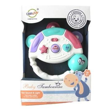 Zenélős bébijáték kétféle változatban BÉ5040