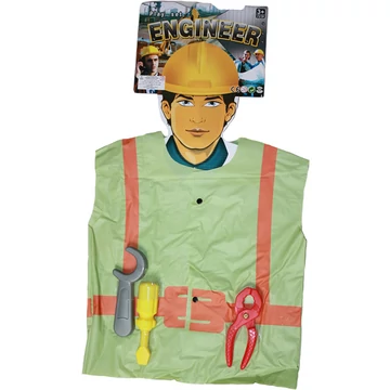 Farsangi mérnök/szerelő jelmez 