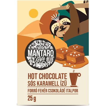 Mantaro Sós karemella ízű fehér csokoládé italpor 25g
