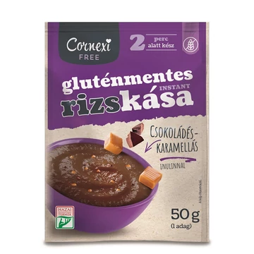 Cornexi rizskása gluténmentes csokoládés-karamellás 50g