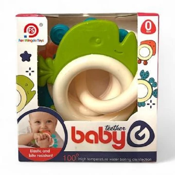 Bébijáték halas rágóka 4db BB9810