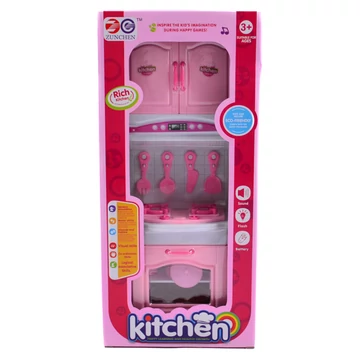 Játék pink konyhafal sütővel BZ3732