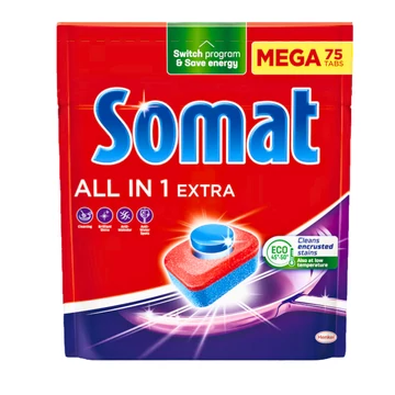 Somat all in 1 extra mega mosogatógép tabletta 75db