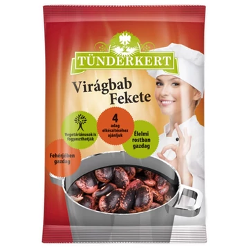Tündérkert fekete virágbab 400g