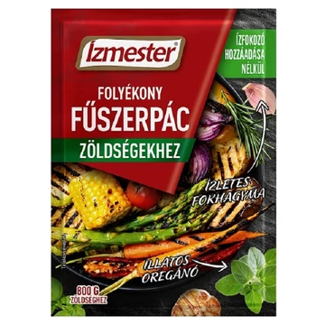 Ízmester folyékony fűszerpác zöldségekhez 80ml