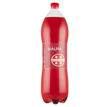 Márka gyöngy málna ízű szénsavas üdítőital 2L DRS - csak egyedi szállítással vagy személyes átvétellel