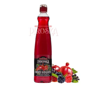 Piroska erdei vegyes ízű szörp 0,7L 50% DRS