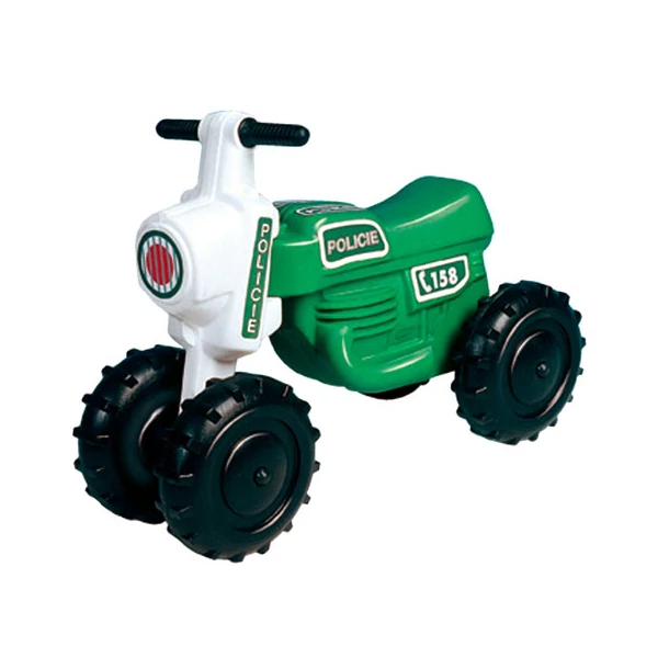 Lábbal hajtós rendőrségi cross motor 4 kerékkel - D-Toys