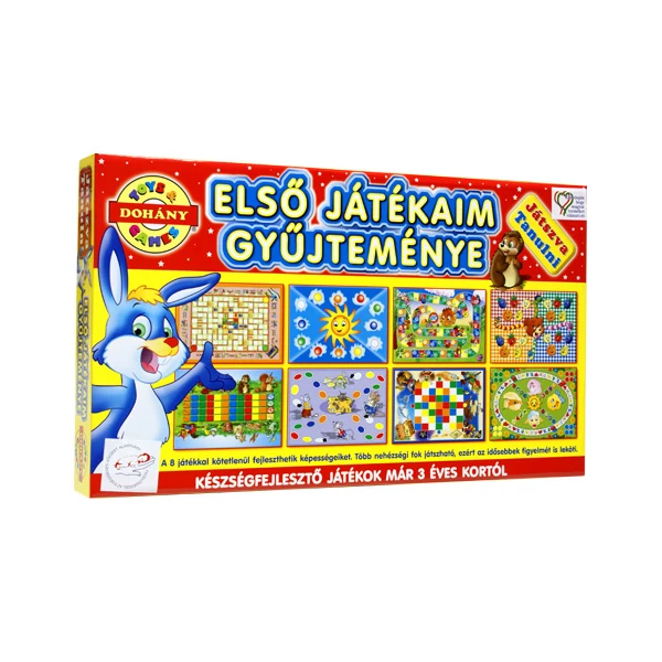Első játékaim gyűjteménye készségfejlesztő társasjátékok - D-Toys