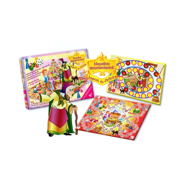 Jancsi és Juliska Két mesés társasjáték - D-Toys