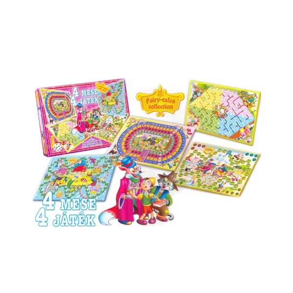 4 legjobb mesés társasjáték - D-Toys
