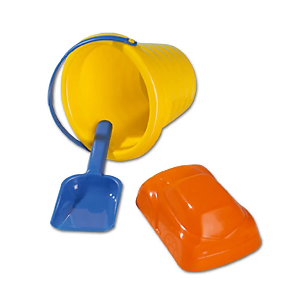 Homokozó szett hullámos vödörrel 3 részes - D-Toys