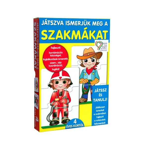 Játszva ismerjük meg a szakmákat