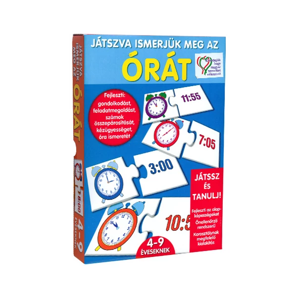 Játszva ismerjük meg az órát